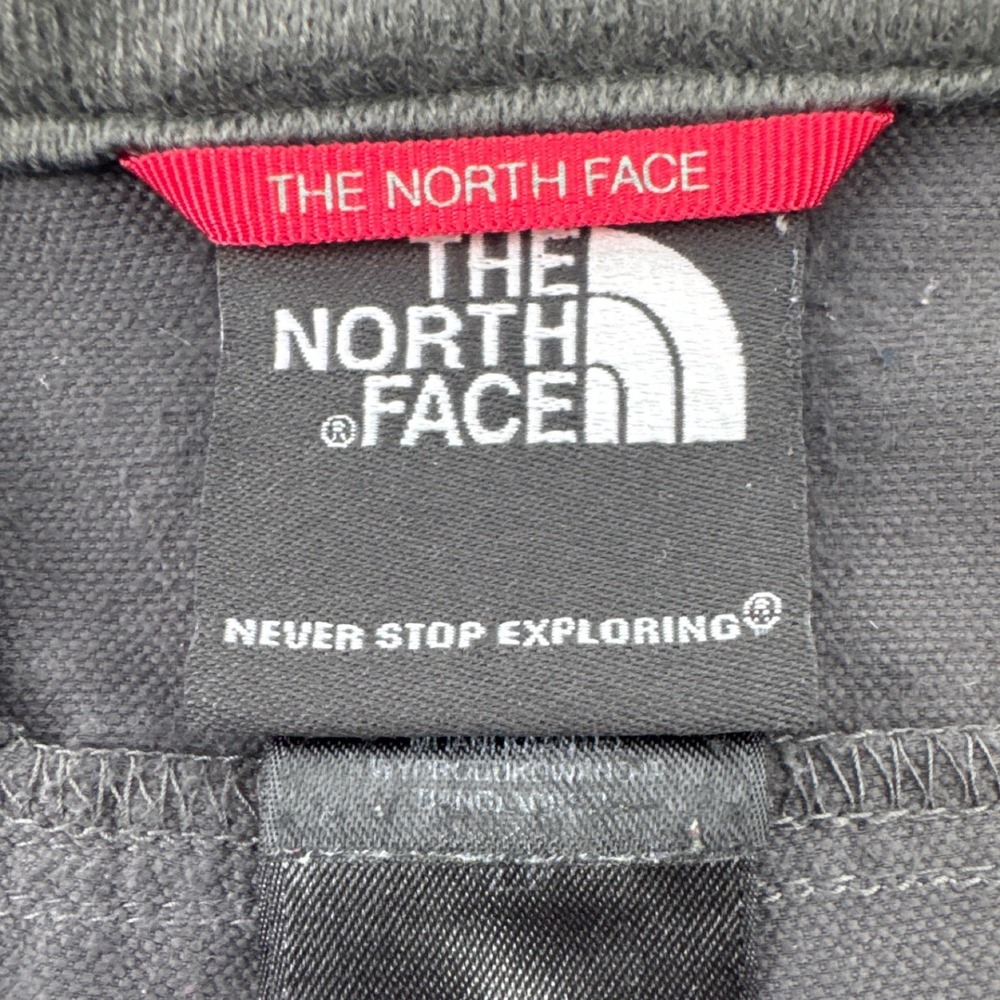 The North Face Mens Hiking Shorts 36 Grey Integrated Belt Zipper Pocket